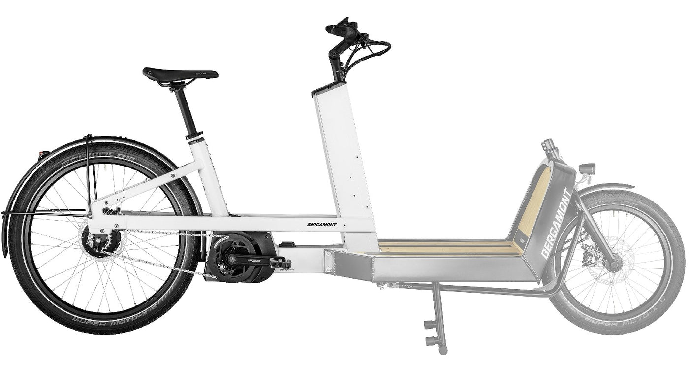 Bergamont E-Cargoville LJ Elite inkl. 50 cm Load Unit - 750 Wh - 2025 - 26 / 20 Zoll - Damen und Herren