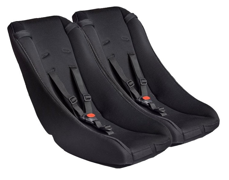 Doppel-Kindersitz Melia Tweeling Babyschale 4-season (2 Stück)